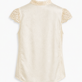 Polo Ti.Amo Com Ligeira Transparência Jacquard Trabalhado