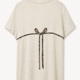 T-Shirt Ti.Amo Efeito Top Incorporado Leo Print