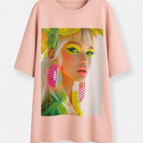 T-Shirt Ti.Amo Neon Girl