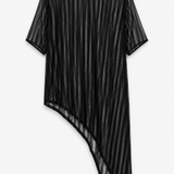 T-Shirt Ti.Amo Riscada Com Ligeira Transparência