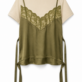 T-Shirt Ti.Amo Com Top Incorpado