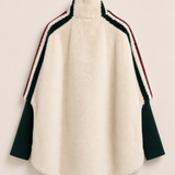 Casaco Ti.Amo Oversize Cruzado De Pêlo Mangas Justas