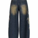 Calça Ti.Amo Balloon De Ganga Estampado