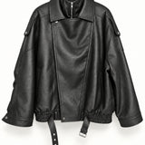 Biker Ti.Amo Cruzado De Pele Sintética