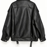 Biker Ti.Amo Cruzado De Pele Sintética