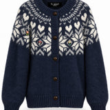 Ti.Amo Wool Blend Knit Cardigan
