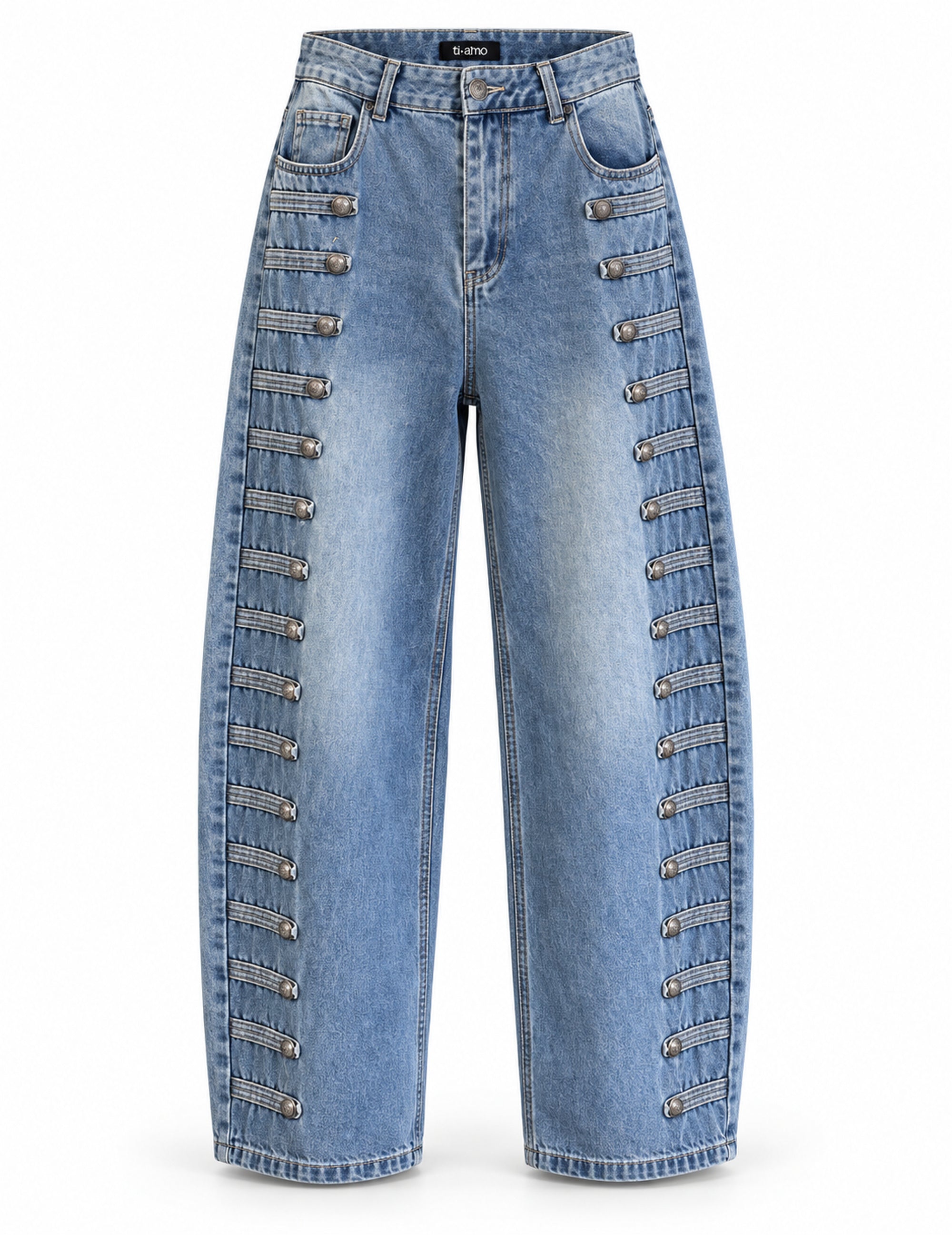 Calça Ti.Amo De Ganga Balloon Estilo Militar