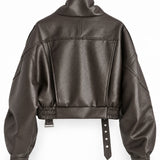 Biker Ti.Amo De Pele Sintética
