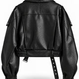 Biker Ti.Amo De Pele Sintética
