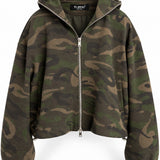 Casaco Ti.Amo Cropped Oversize Camuflado