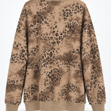 Sweat Ti.Amo Leo print Degradé