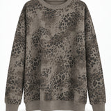 Sweat Ti.Amo Leo print Degradé
