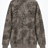 Sweat Ti.Amo Leo print Degradé