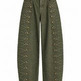 Calça Ti.Amo Balloon De Ganga Estilo Militar