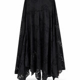 Saia Ti.Amo Midi Guipura Floral