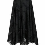 Saia Ti.Amo Midi Guipura Floral