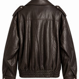 Biker Ti.Amo De Pele Sintética Efeito Afunilado