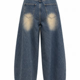 Calça Ti.Amo De Ganga Balloon Efeito Invertido Rasgos Oversize