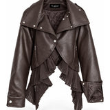 Biker Ti.Amo Cruzado Detalhe Plissado