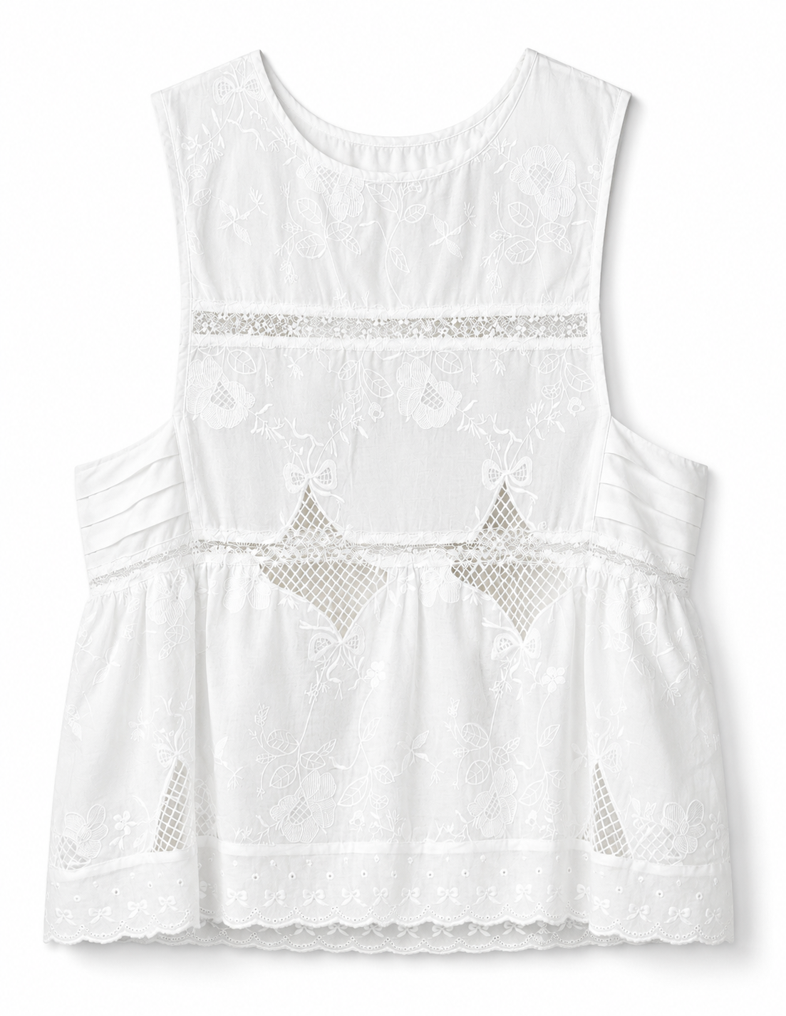 Top Ti.Amo Bordado Ilustrado Floral