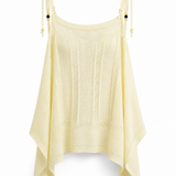 Top Ti.Amo  De Malha Perfurada Off Shoulder