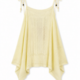 Top Ti.Amo  De Malha Perfurada Off Shoulder