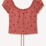 Top Ti.Amo Vichy Cherry
