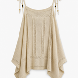 Top Ti.Amo  De Malha Perfurada Off Shoulder
