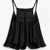 Top Cropped Ti.Amo Detalhes Rendados