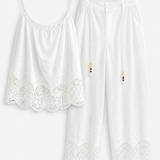 Twinset Ti.Amo Com Padrão Floral Bordado E Perfurado