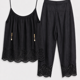 Twinset Ti.Amo Com Padrão Floral Bordado E Perfurado