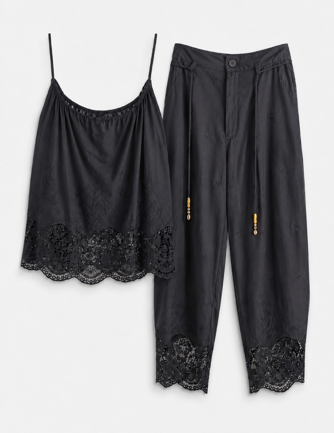 Twinset Ti.Amo Com Padrão Floral Bordado E Perfurado