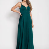 Alsas Glamour Rhinestone Long Dress