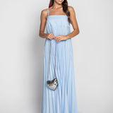 Lumina Pleated Midi Dress