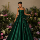 Vestido Longo Glamour Com Detalhes Strass