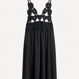 Vestido Ti.Amo Com Crochê Ilsutrativo