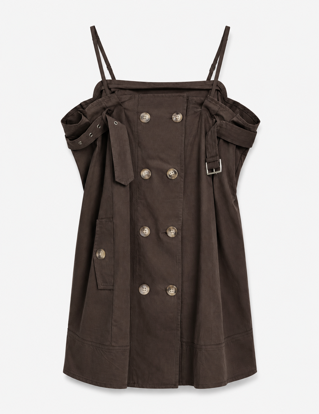 Vestido Ti.Amo Curto Múltiplos Botões
