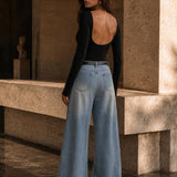 Calça Ti.Amo De Ganga Cruzada Detalhes Dourados