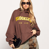 Sweat Ti.Amo College Style Com Capuz