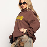 Sweat Ti.Amo College Style Com Capuz