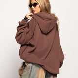 Sweat Ti.Amo College Style Com Capuz