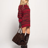 Camisola Ti.Amo Riscas Com Pêlinho