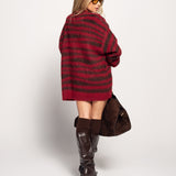 Camisola Ti.Amo Riscas Com Pêlinho