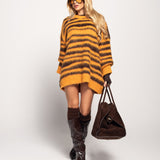 Camisola Ti.Amo Riscas Com Pêlinho