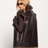 Colete Ti.Amo De Pele Sintética Forrado A Pêlo