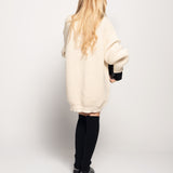 Casaco Ti.Amo De Malha Com Efeito Entrelaçado