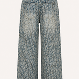 Calça Ti.Amo Com Efeito Na Ganga & Strass