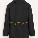 Blazer Ti.Amo Aplicações Douradas Com Ilustrações