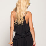 Top Cropped Ti.Amo Detalhes Rendados