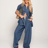 Twinset Ti.Amo Camisa Com Efeito Laço + Calça